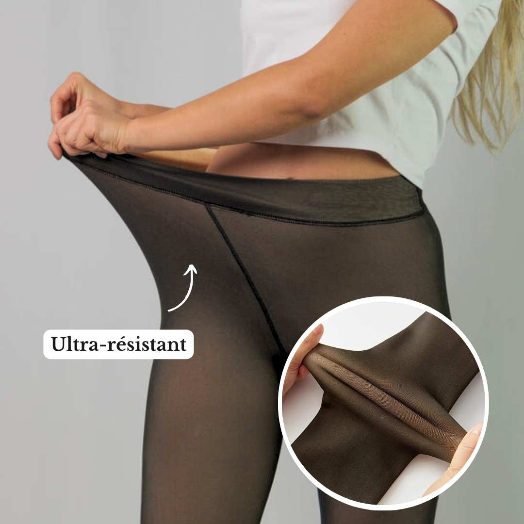 Collants Polaires Effet Transparent